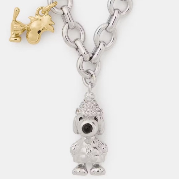$139 Kate Spade Snoopy Peanuts Snoopy Bracelet - Picture 4 of 5